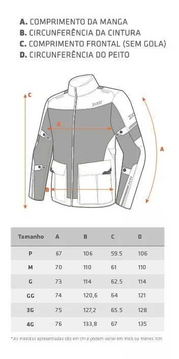 Jaqueta X11 Adventure Masculina Parca Preta - Imagem 3
