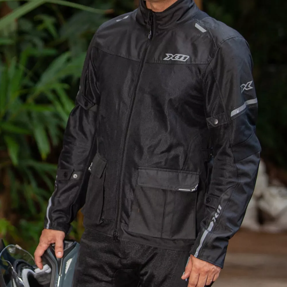 Jaqueta X11 Adventure Masculina Parca Preta - Imagem 4