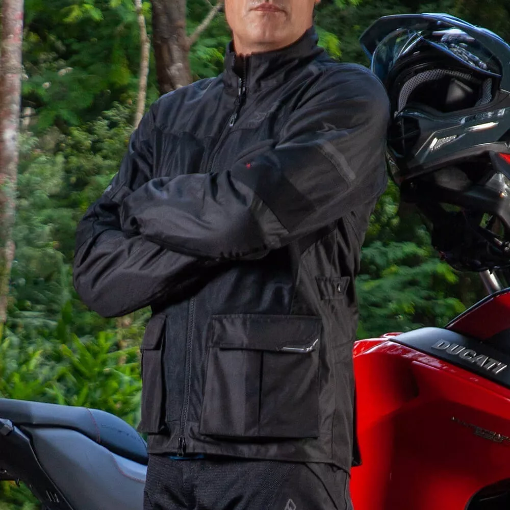 Jaqueta X11 Adventure Masculina Parca Preta - Imagem 5