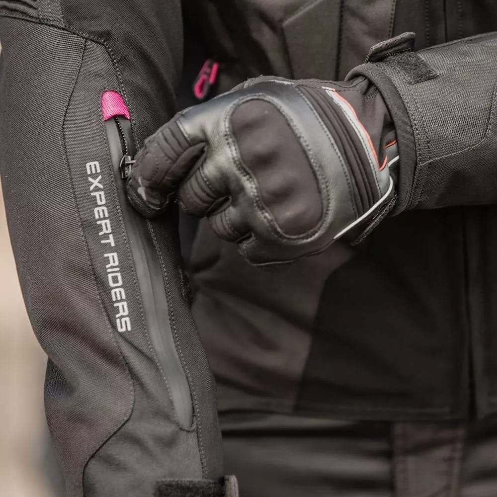 Jaqueta X11 Evo4 Feminina Rosa Impermeável Proteção Moto - Imagem 6