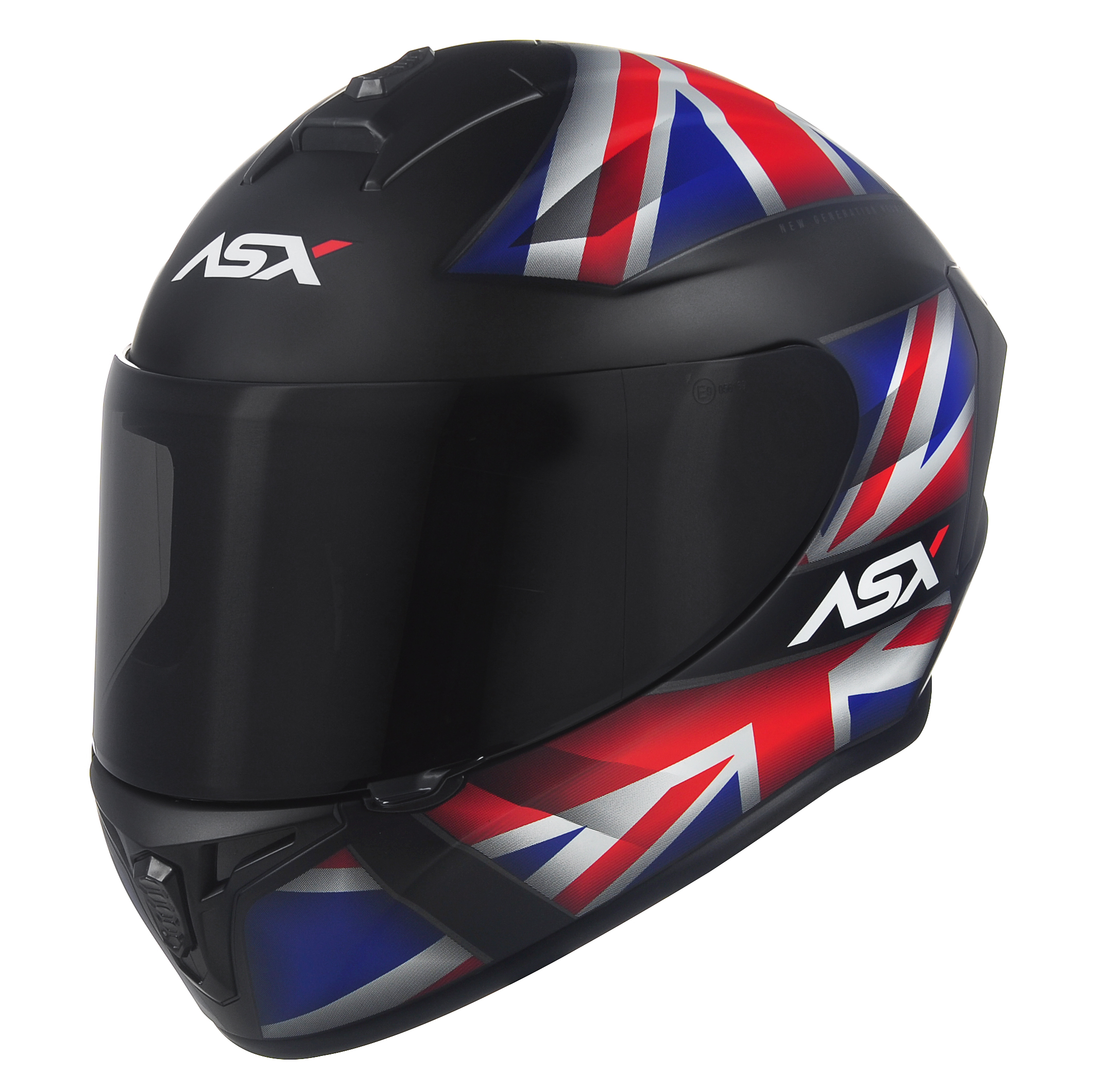 CAPACETE ASX DRAKEN UK BRILHO - Imagem 5