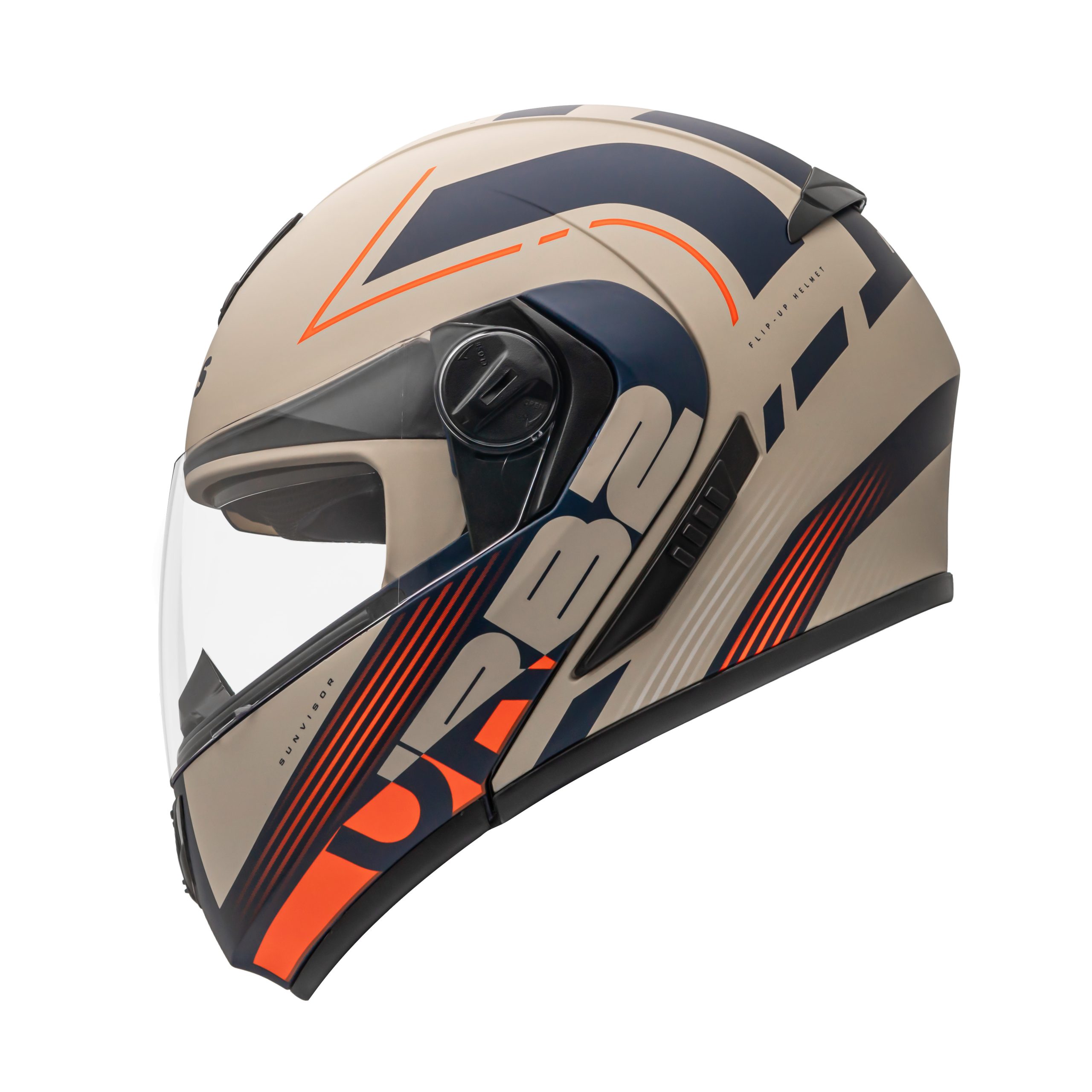 CAPACETE PEELS U-RB2 CLUB DESERT FOSCO - Imagem 6