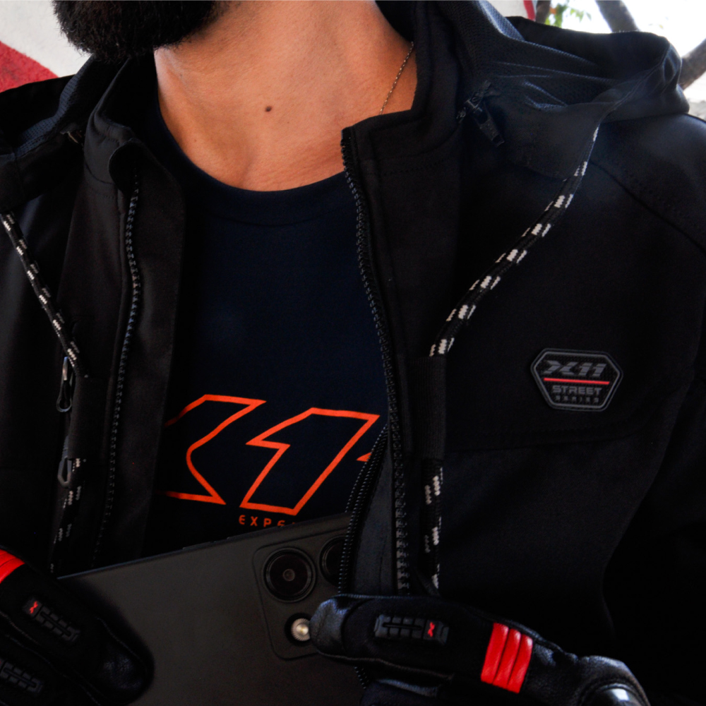 Jaqueta X11 Street Hoody Com Proteções - Imagem 8