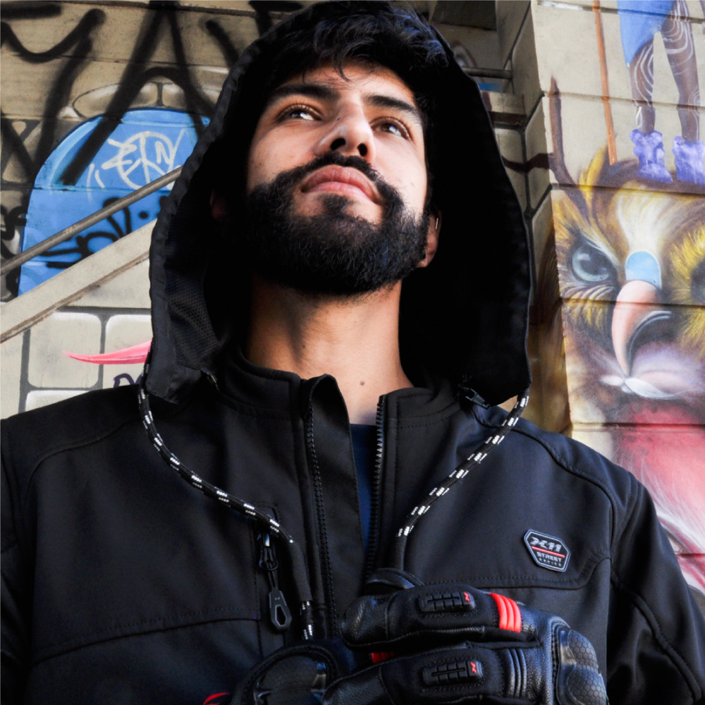 Jaqueta X11 Street Hoody Com Proteções - Imagem 7