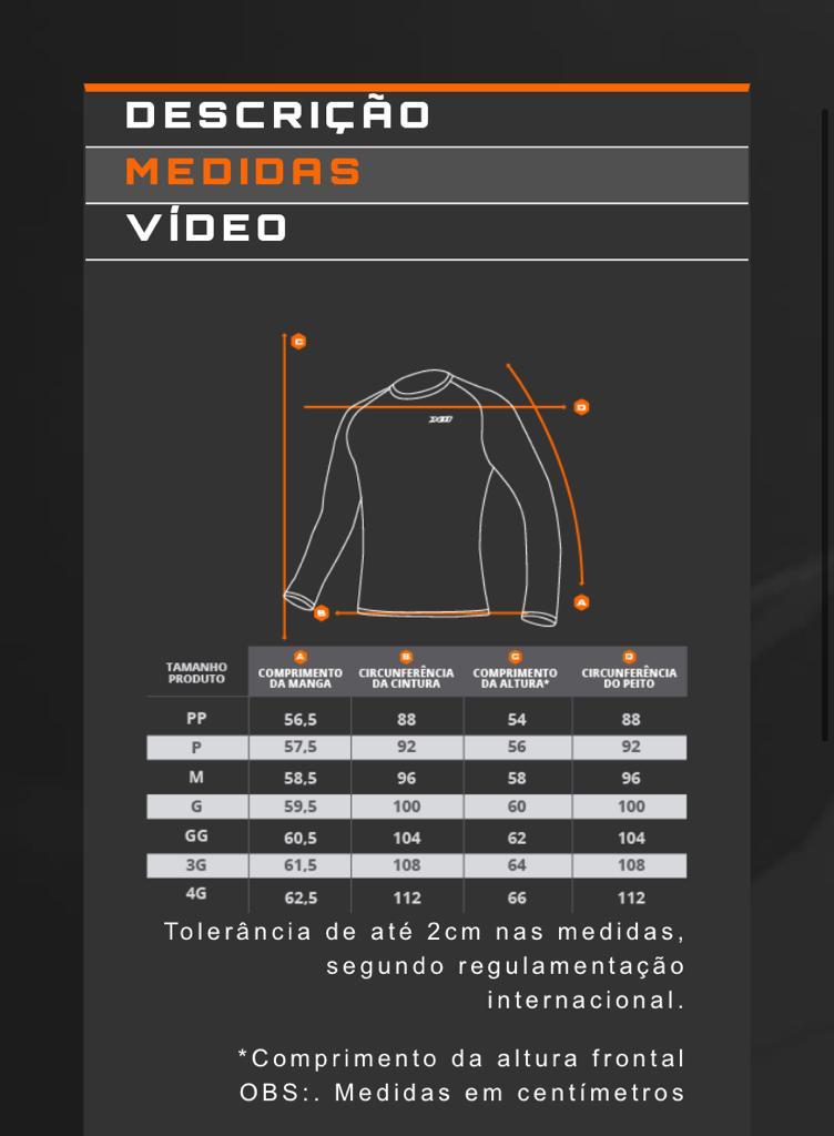 Blusa X11 Climate 3 Preta Segunda Pele - Imagem 3