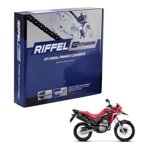Kit Relação Riffel XRE300 Aço 1045